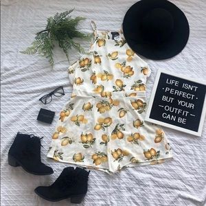Lemon Romper